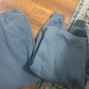 Comfrt Gray Sweatshirt and Joggers Set